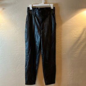 Abercrombie & Fitch Faux Leather Pants